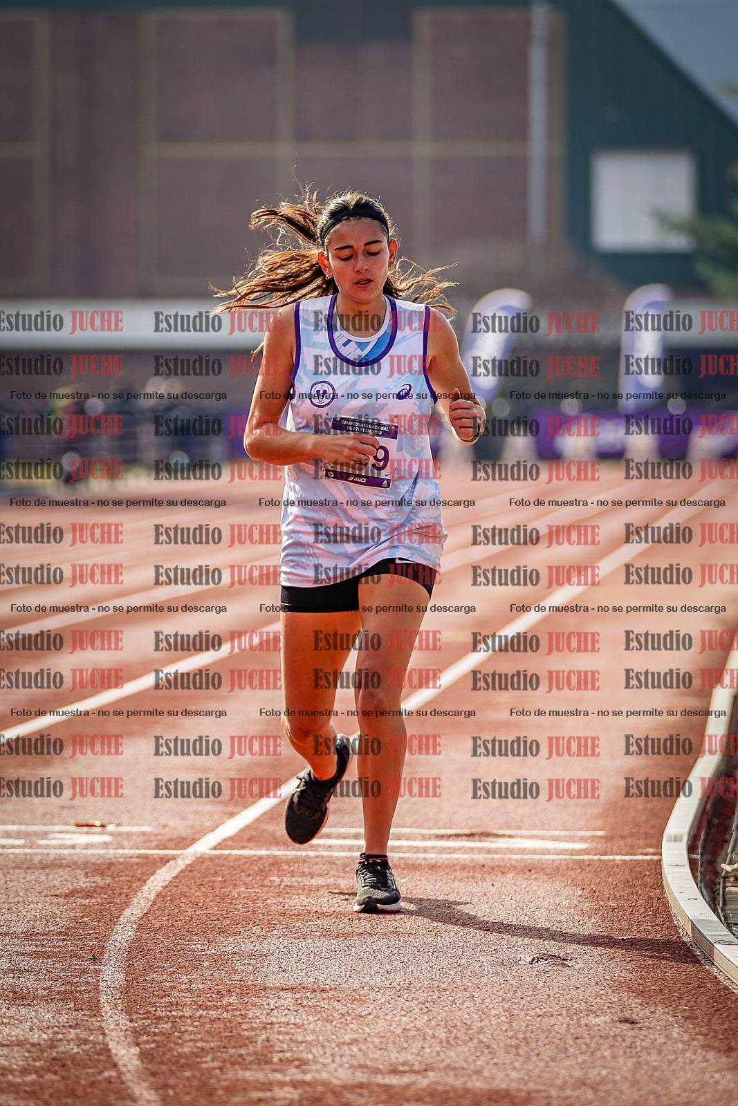 Fotos de los 800 m de mujeres - heptatlón 7