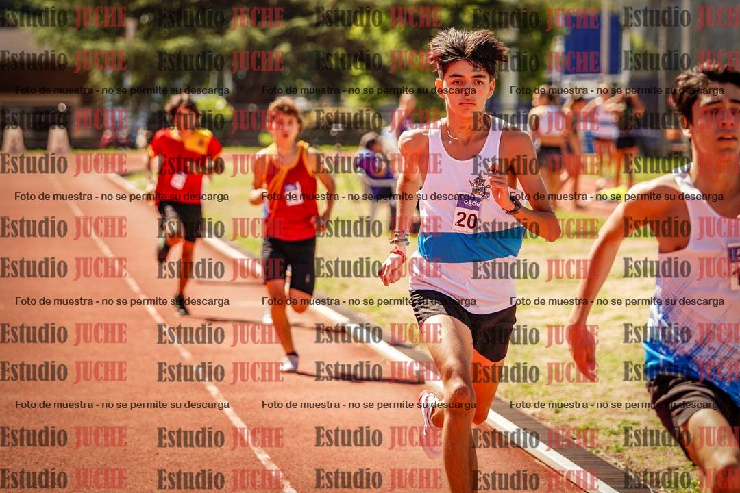 Fotos de los 600 m llanos de varones