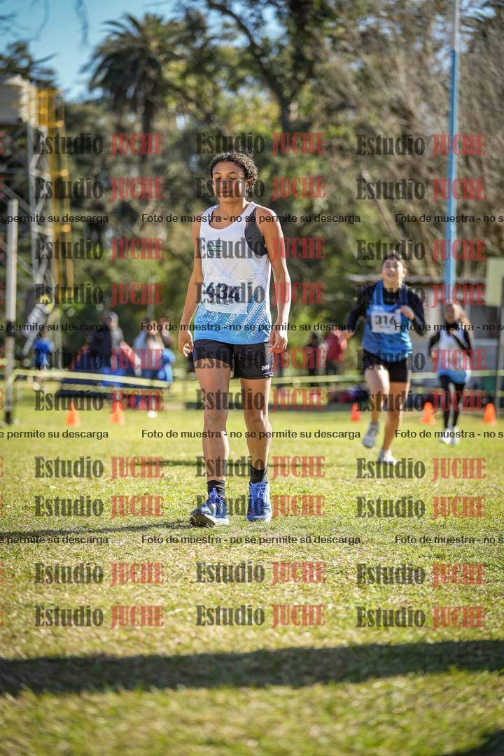 Fotos de la llegada del cross de 2000 m
