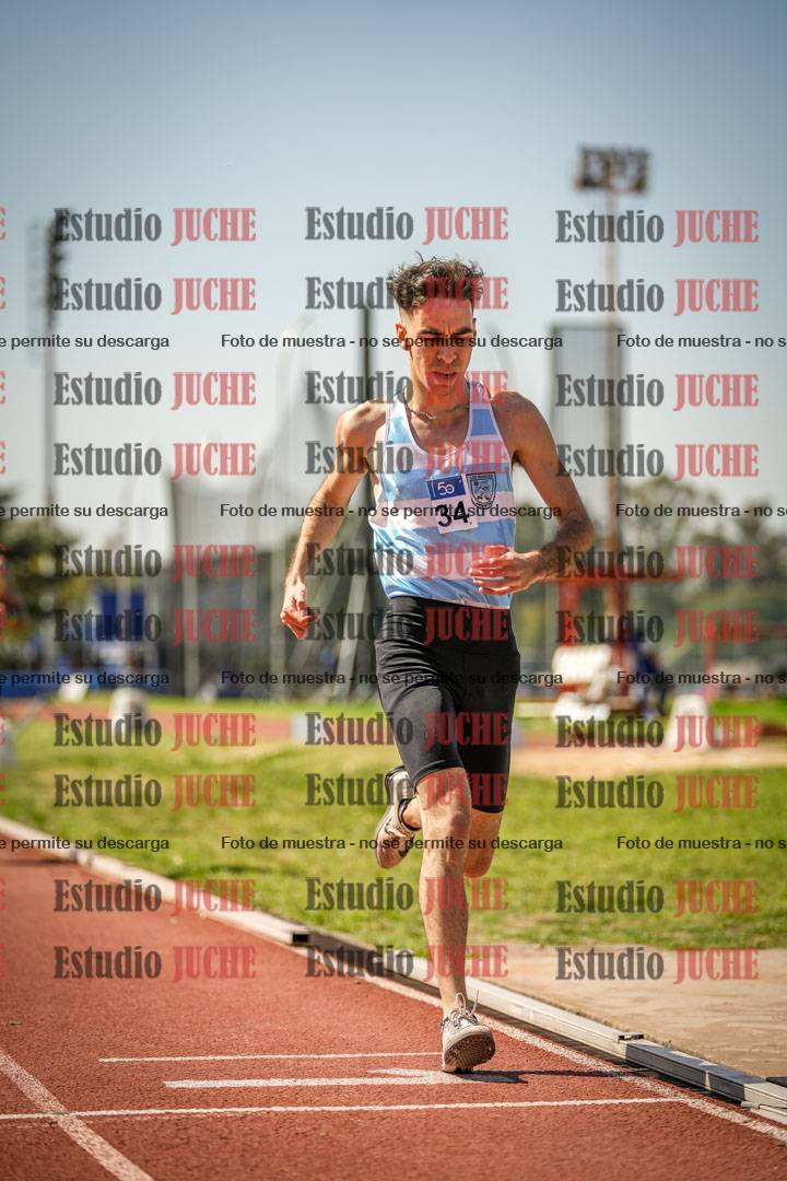 Fotos de los 1500 m llanos de varones