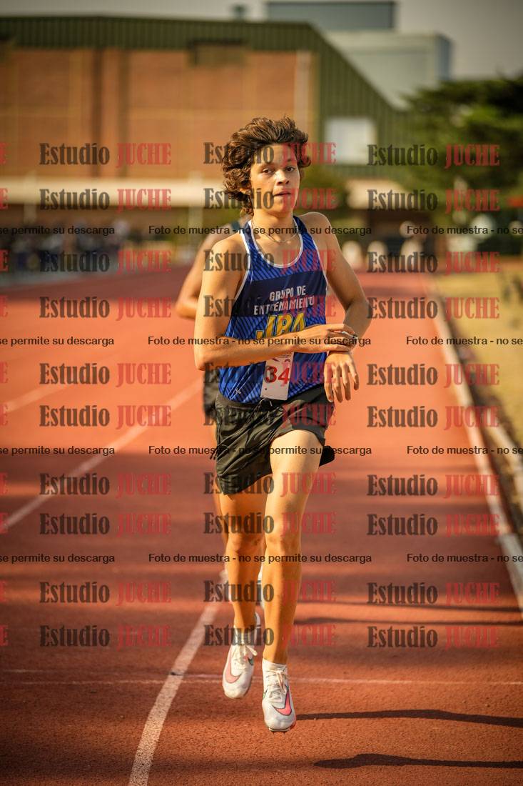 Fotos de los 1500 m llanos de varones