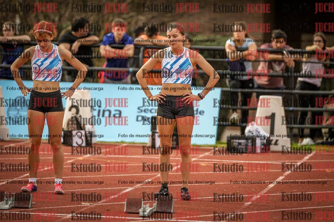 Fotos de los 100 m llanos de mujeres - FINAL