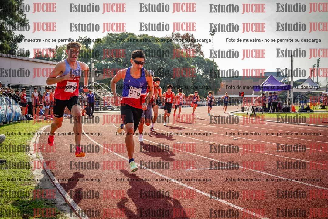 Fotos de los 800 m llanos de varones