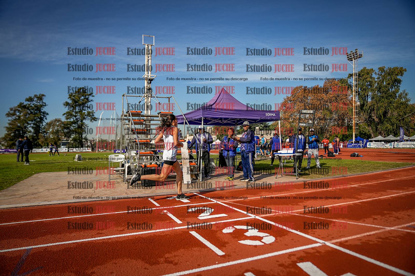 Fotos de los 800 m de mujeres - heptatlón 7