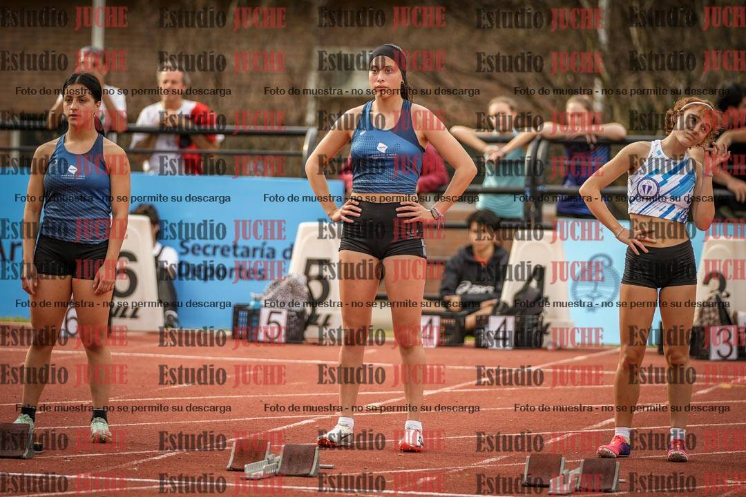 Fotos de los 100 m llanos de mujeres - FINAL