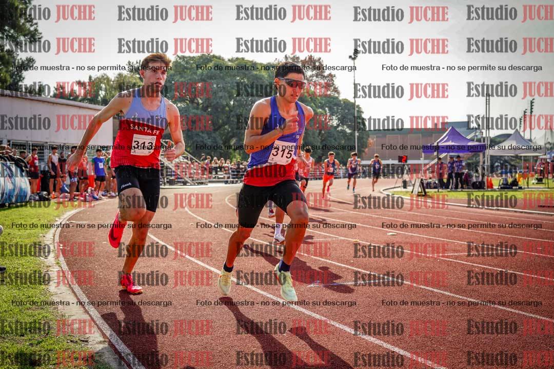 Fotos de los 800 m llanos de varones