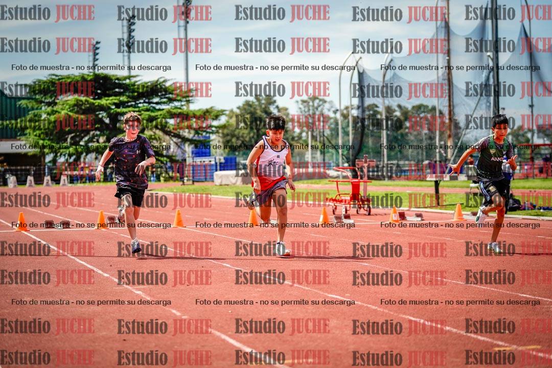 Fotos de los 50 m llanos de varones