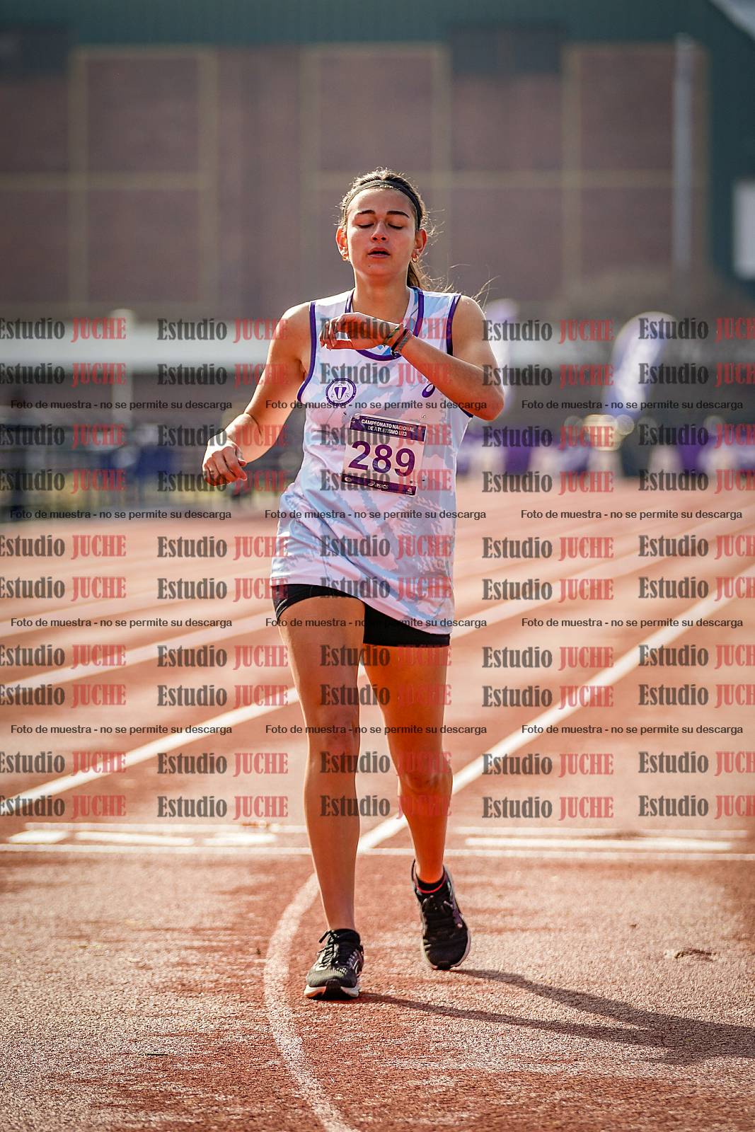 Fotos de los 800 m de mujeres - heptatlón 7
