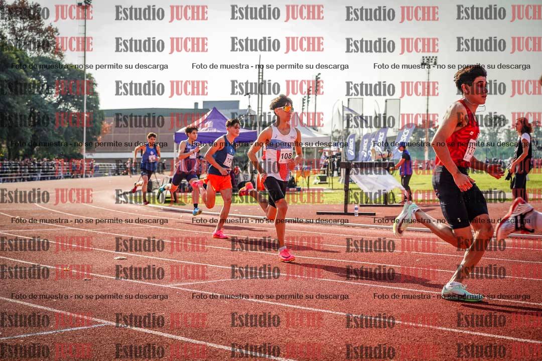 Fotos de los 800 m llanos de varones