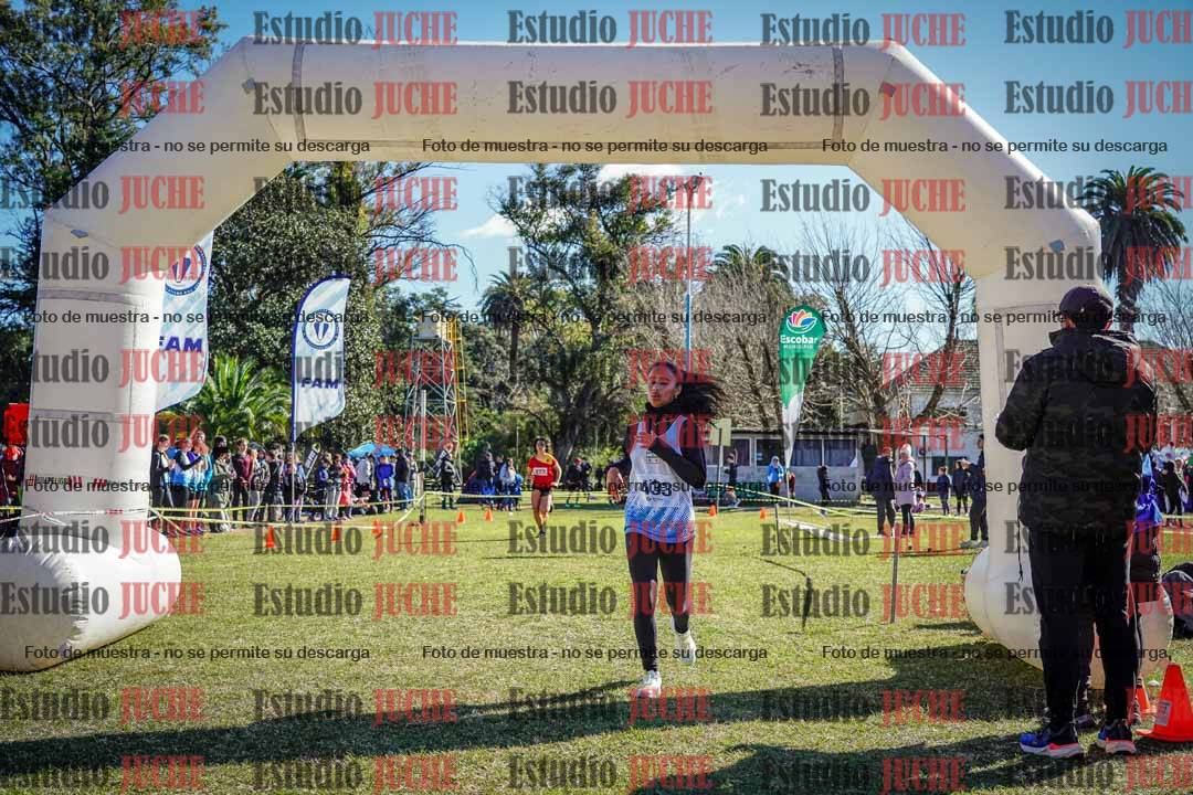 Fotos de la llegada del cross de 2000 m