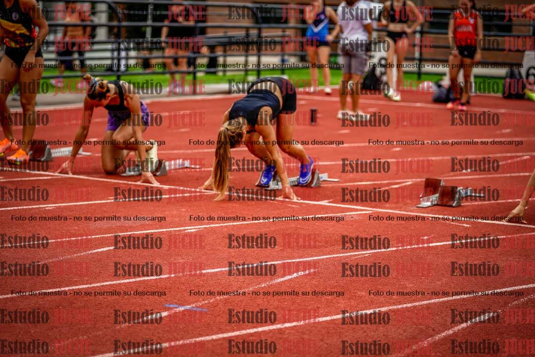 Fotos de los 100 m llanos de mujeres - FINAL