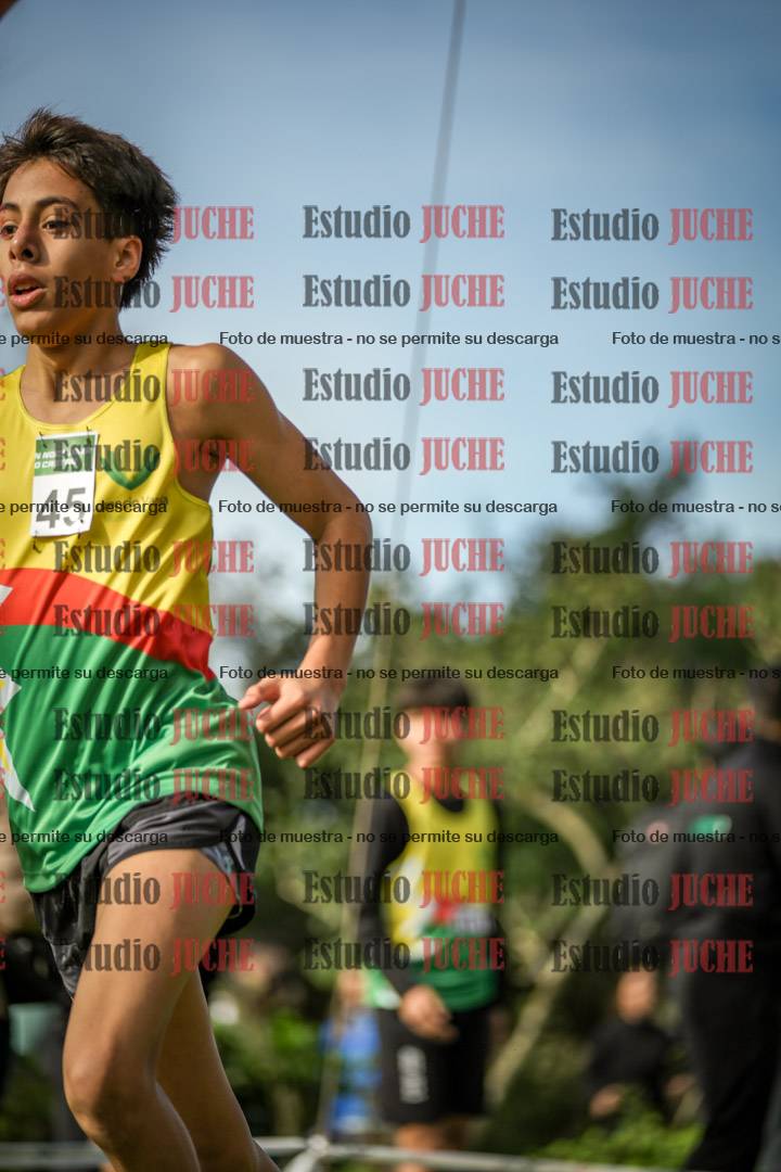 Fotos de la llegada del cross de 1500 m