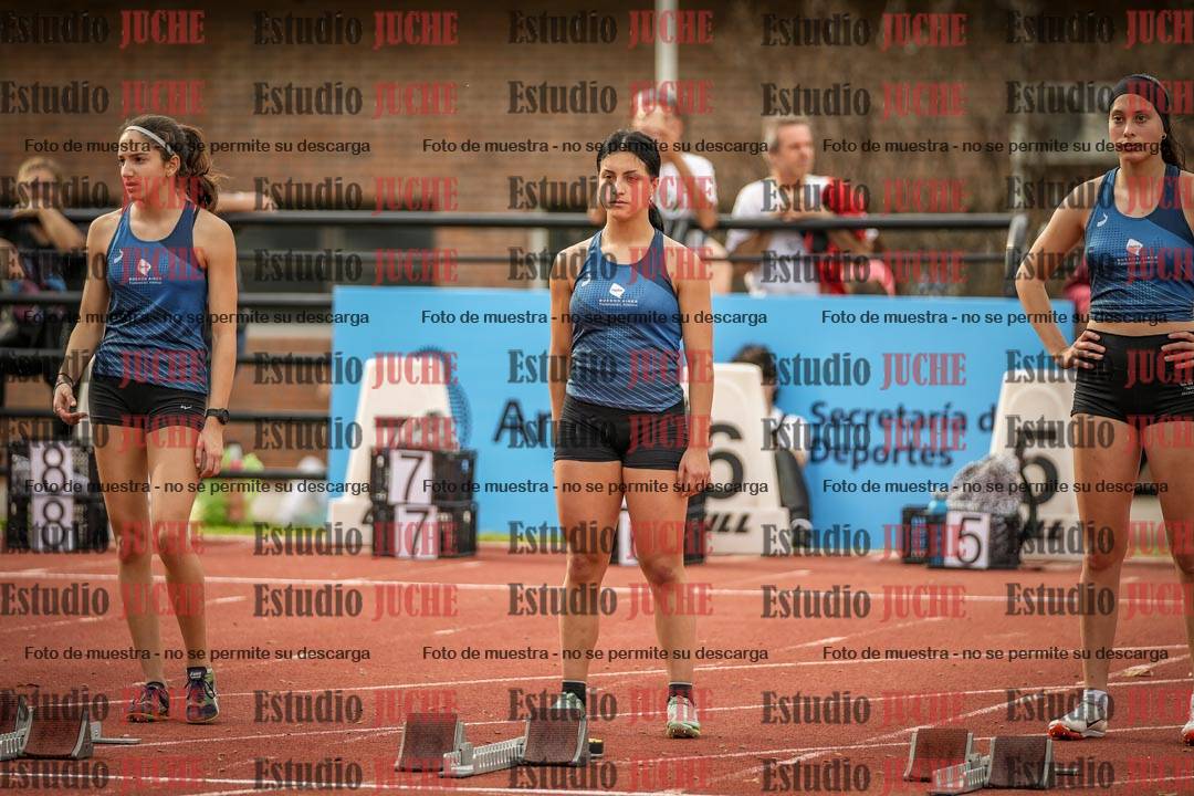 Fotos de los 100 m llanos de mujeres - FINAL