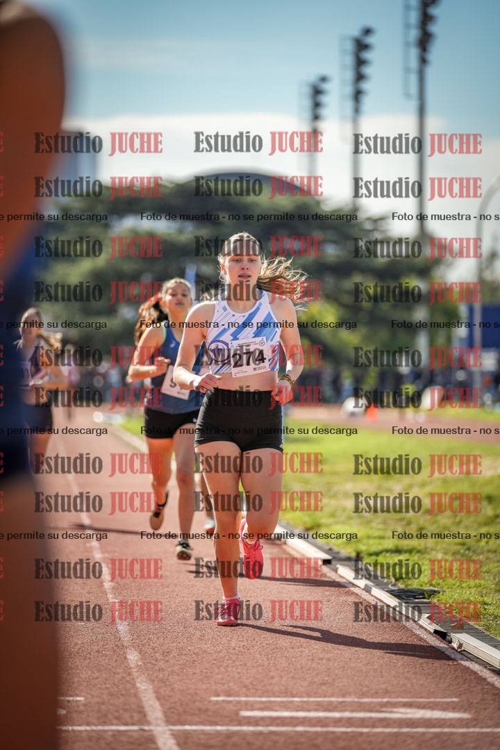 Fotos de los 800 m llanos de mujeres - heptatlón 7