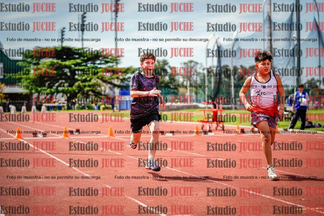 Fotos de los 50 m llanos de varones
