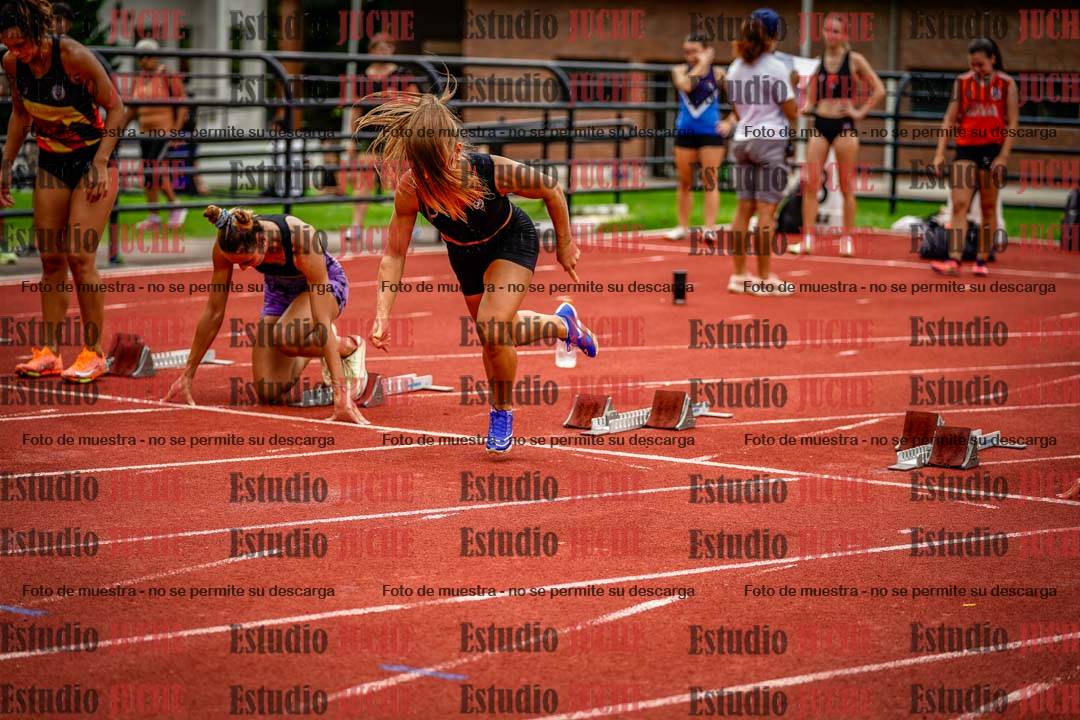 Fotos de los 100 m llanos de mujeres - FINAL