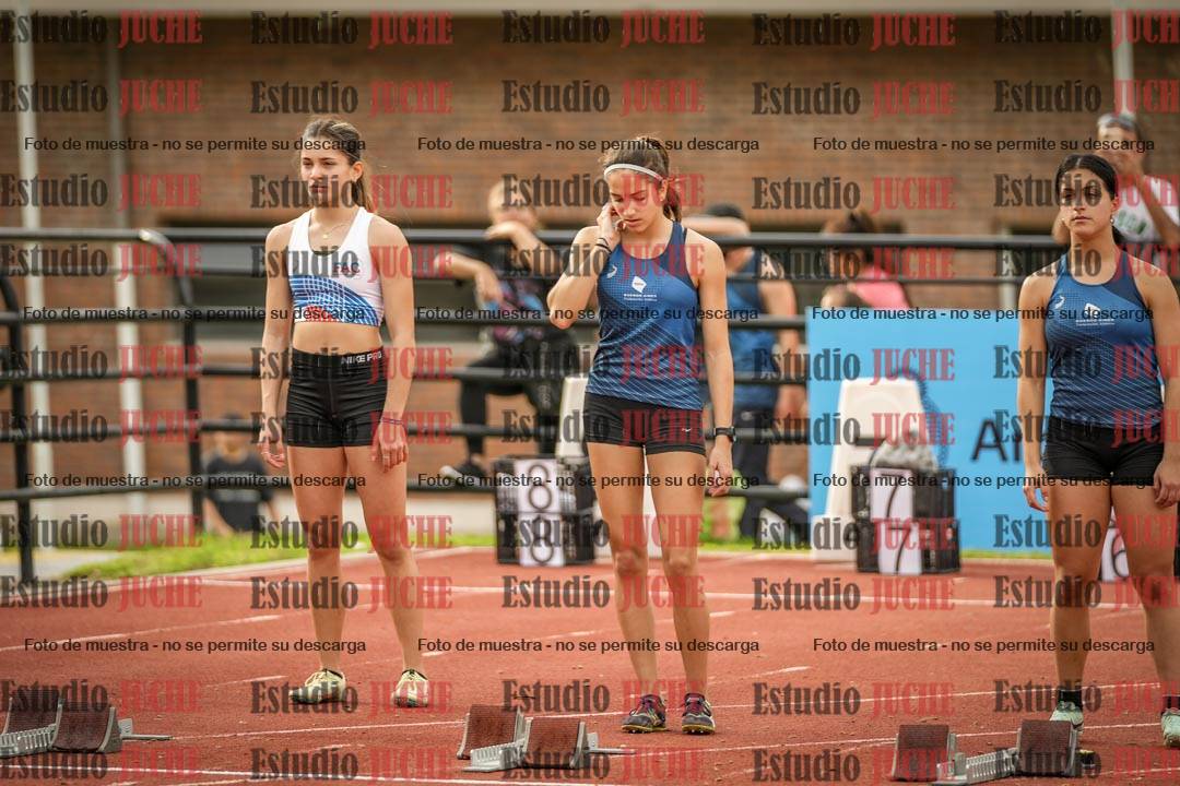 Fotos de los 100 m llanos de mujeres - FINAL