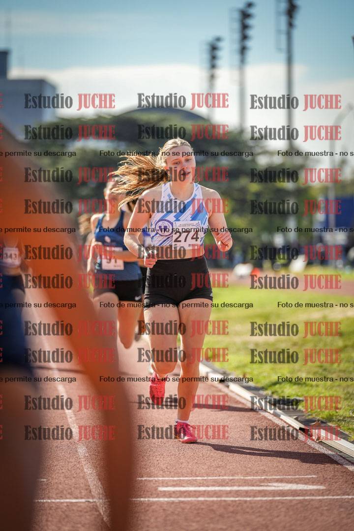 Fotos de los 800 m llanos de mujeres - heptatlón 7