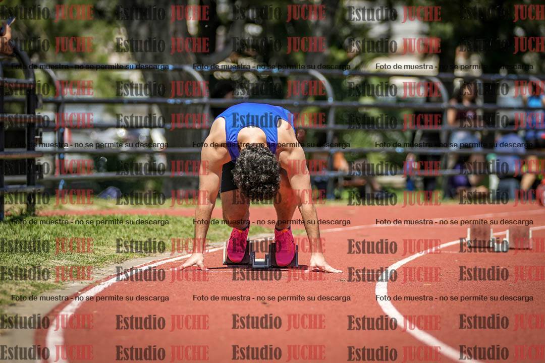 Fotos de los 200 m llanos de varones