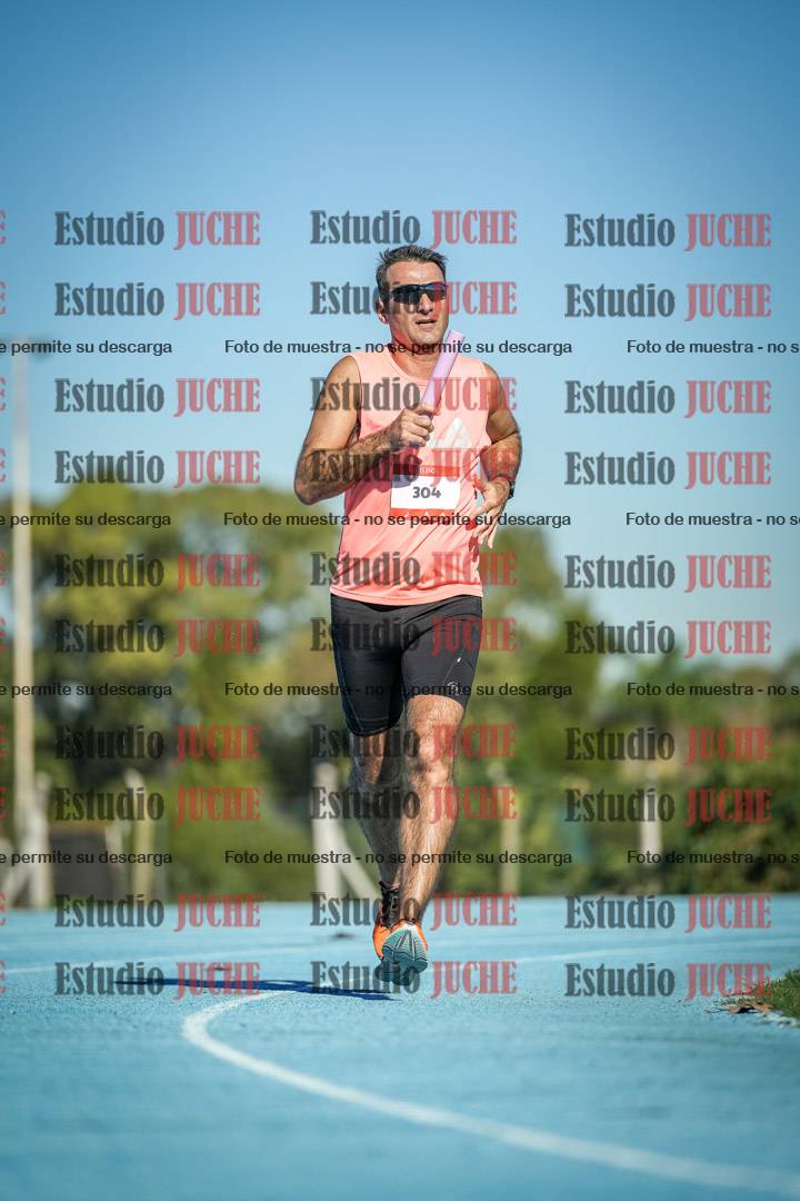 Fotos durante los relevos