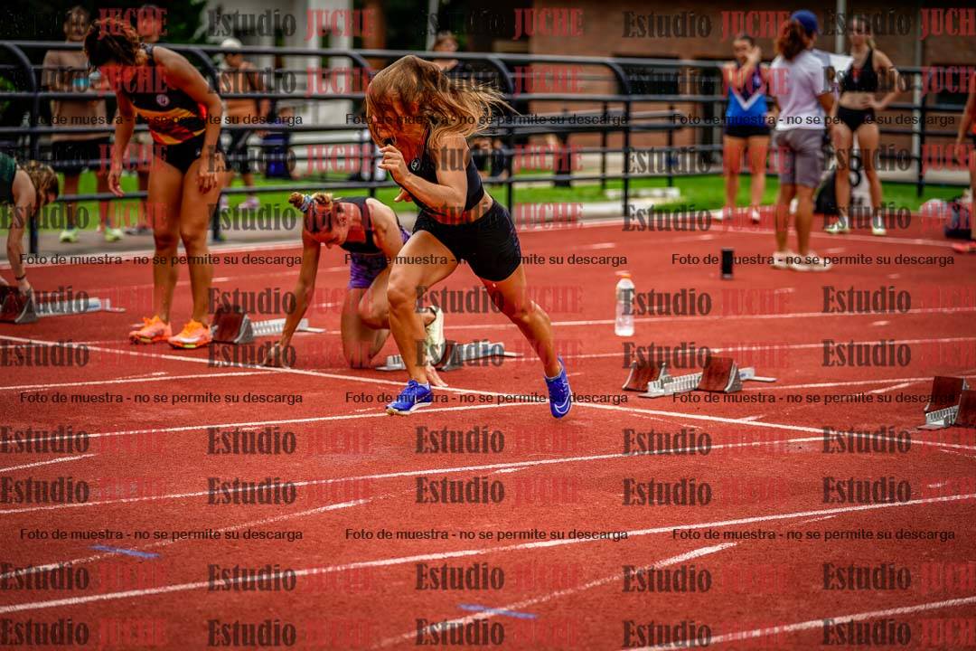 Fotos de los 100 m llanos de mujeres - FINAL