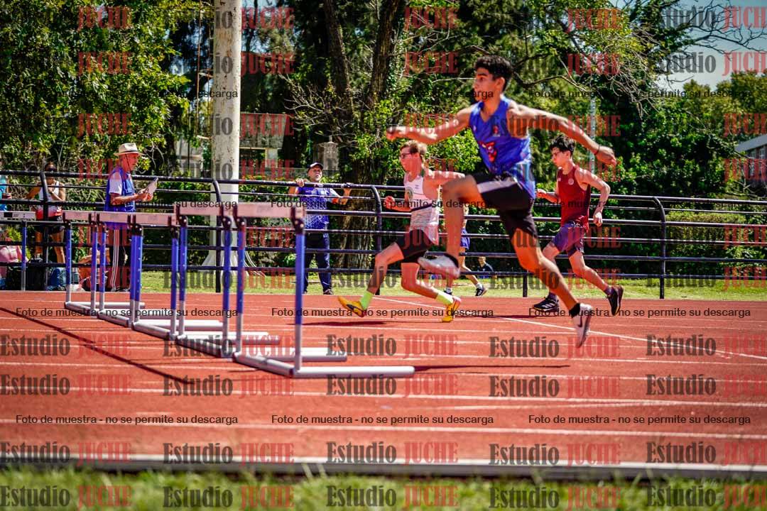 Fotos de los 110 m con vallas de varones