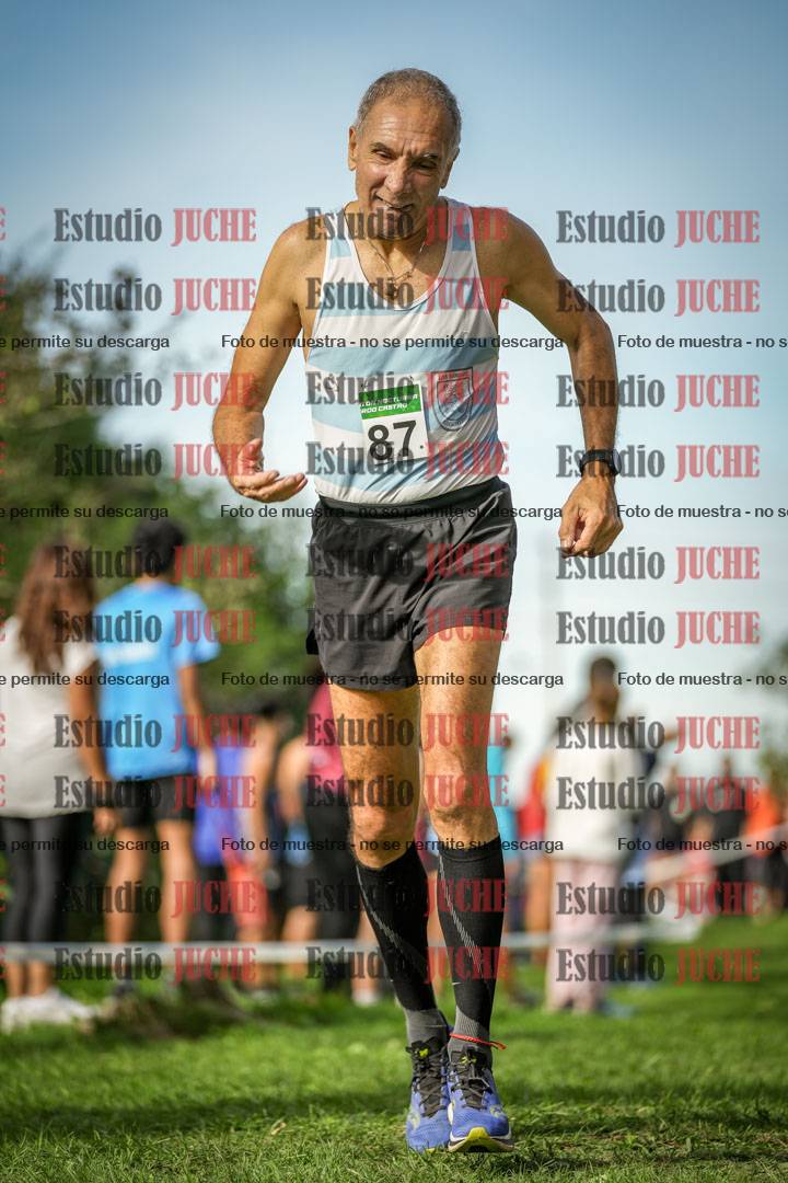 Fotos de la llegada del cross de 1500 m