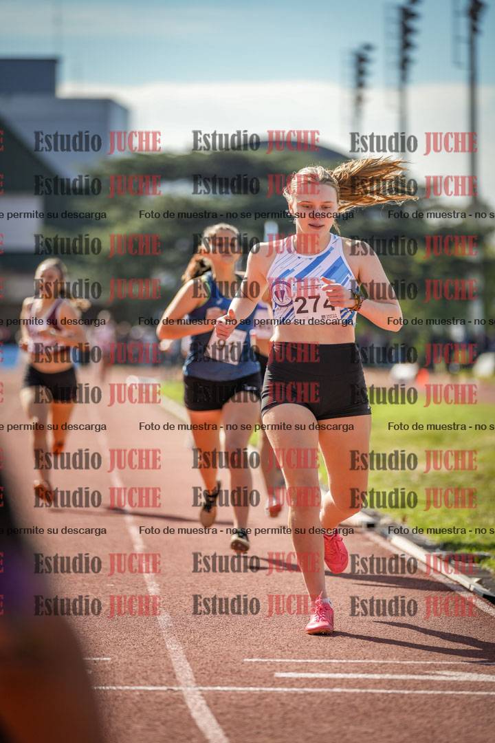 Fotos de los 800 m llanos de mujeres - heptatlón 7