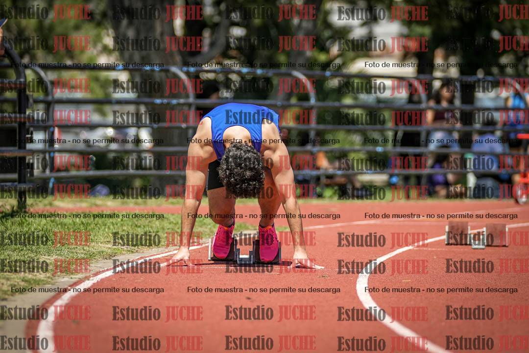 Fotos de los 200 m llanos de varones