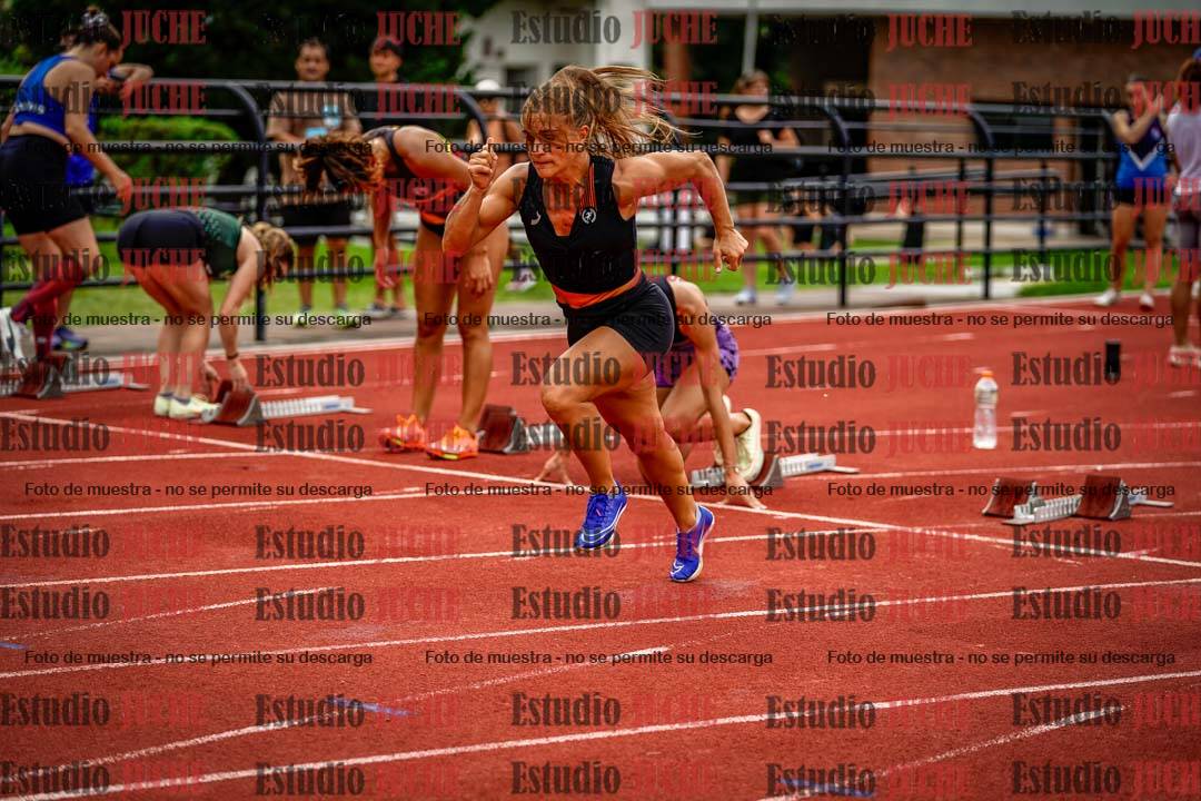 Fotos de los 100 m llanos de mujeres - FINAL
