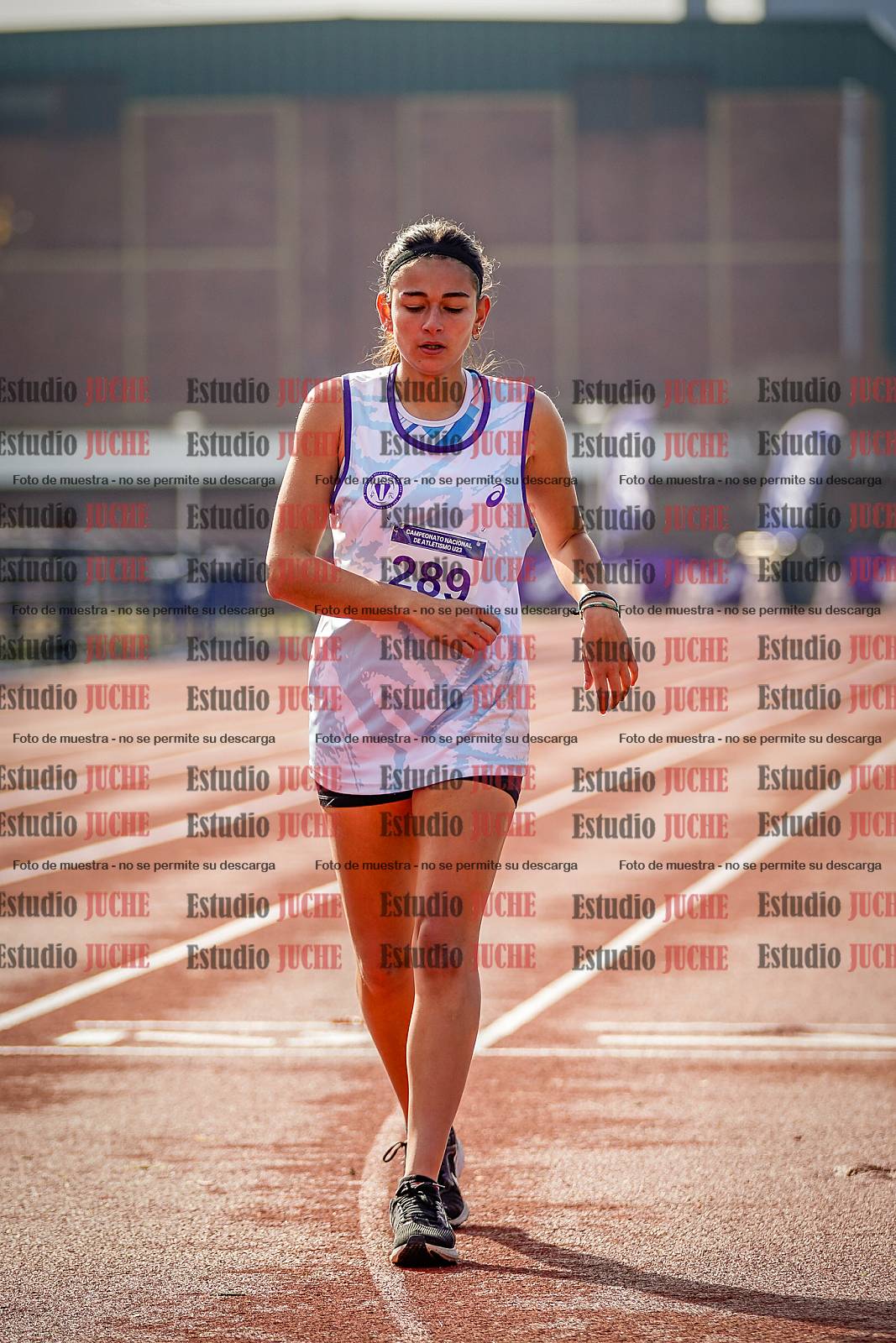 Fotos de los 800 m de mujeres - heptatlón 7