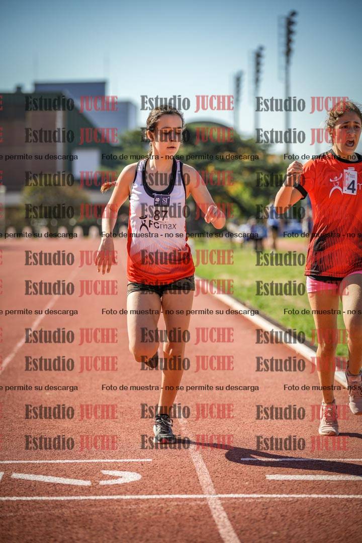 Fotos de los 600 m llanos de mujeres