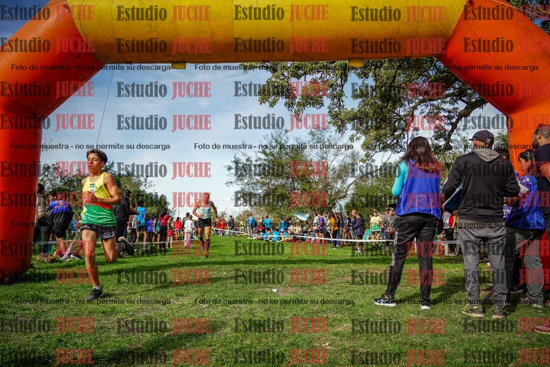 Fotos de la llegada del cross de 1500 m