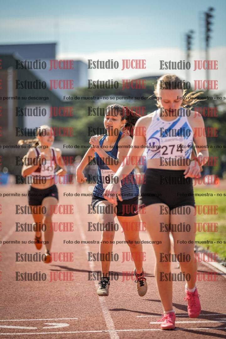 Fotos de los 800 m llanos de mujeres - heptatlón 7