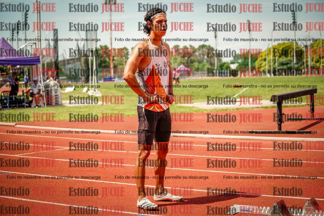 Fotos de los 400 m llanos de varones