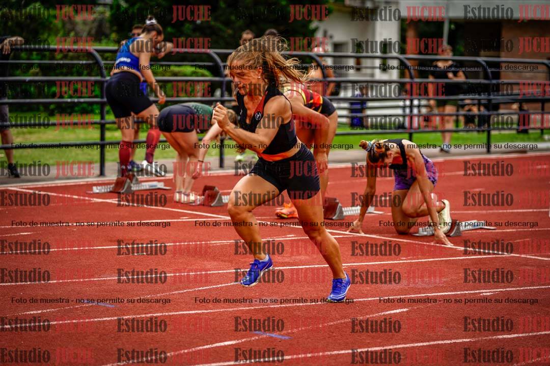 Fotos de los 100 m llanos de mujeres - FINAL