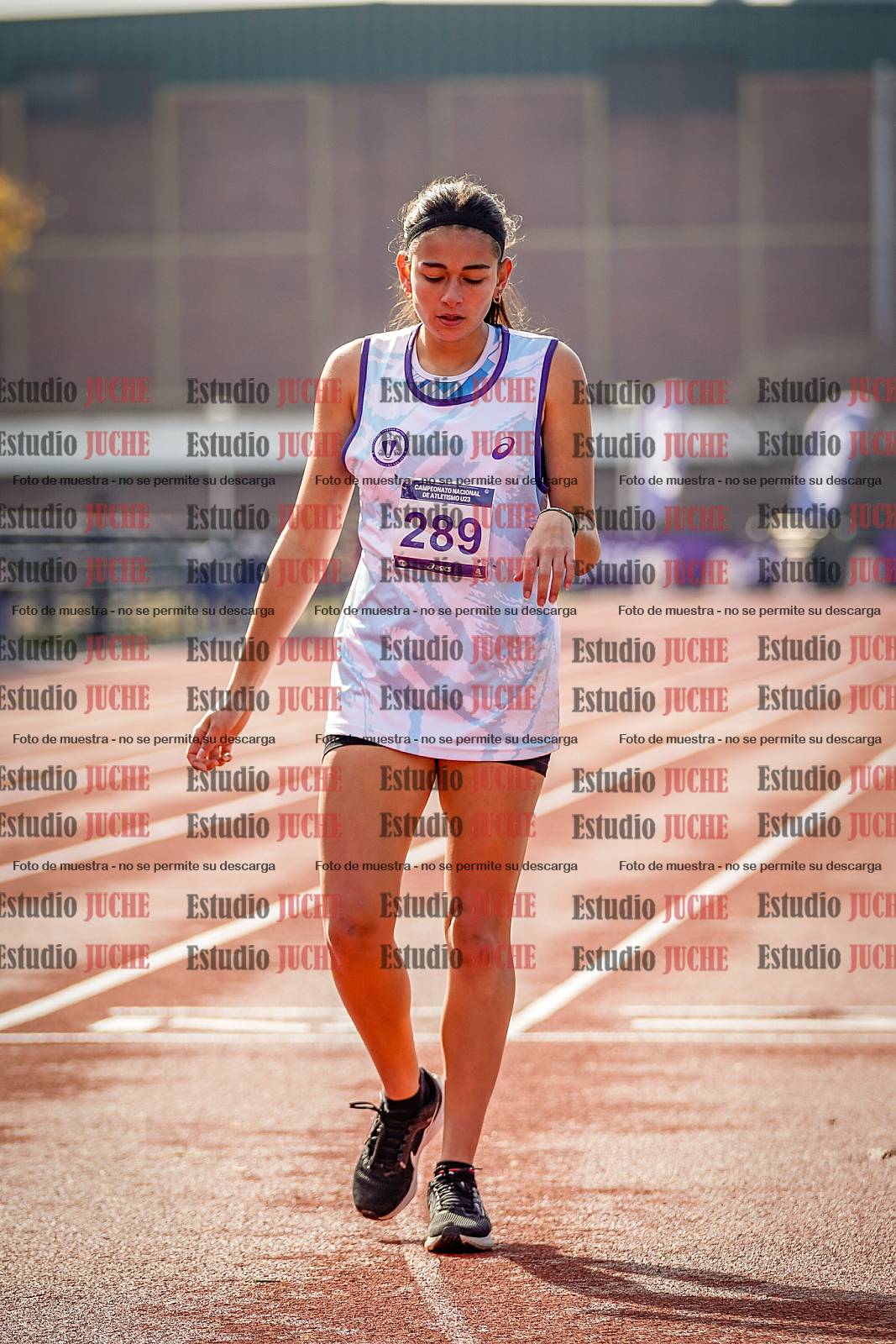 Fotos de los 800 m de mujeres - heptatlón 7
