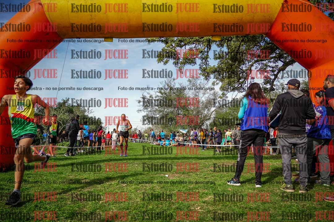 Fotos de la llegada del cross de 1500 m