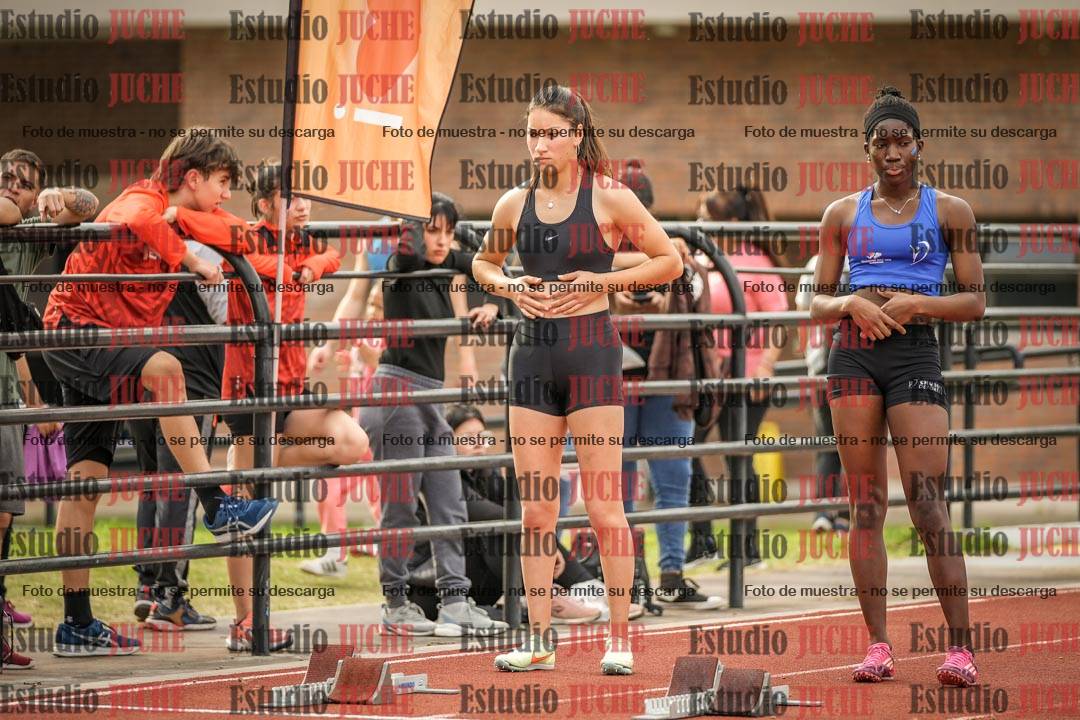Fotos de los 100 m llanos de mujeres - FINAL