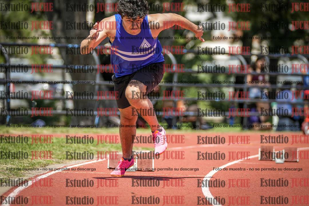 Fotos de los 200 m llanos de varones