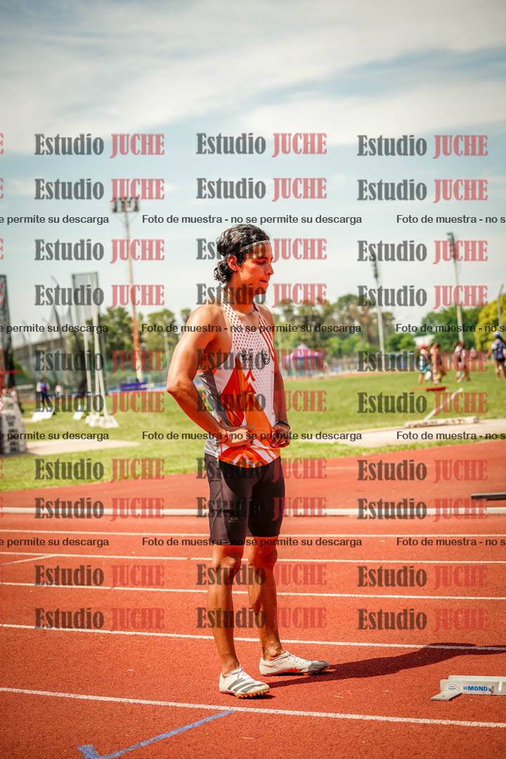 Fotos de los 400 m llanos de varones