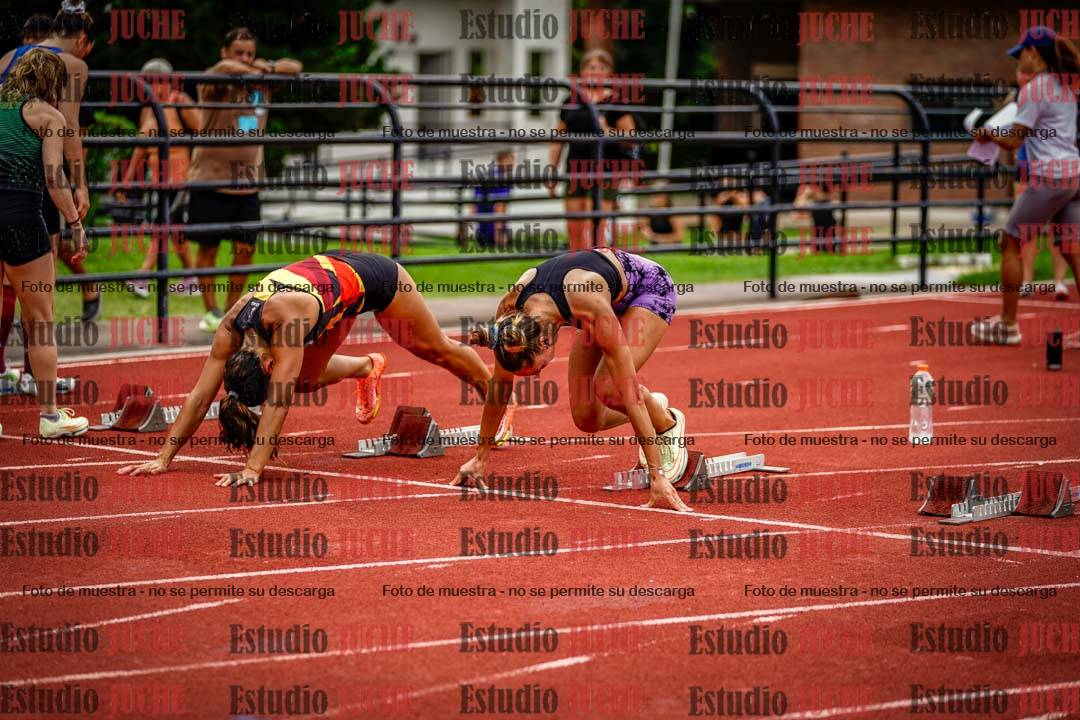 Fotos de los 100 m llanos de mujeres - FINAL