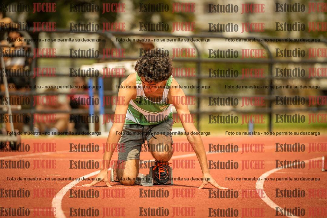 Fotos de los 200 m llanos de varones