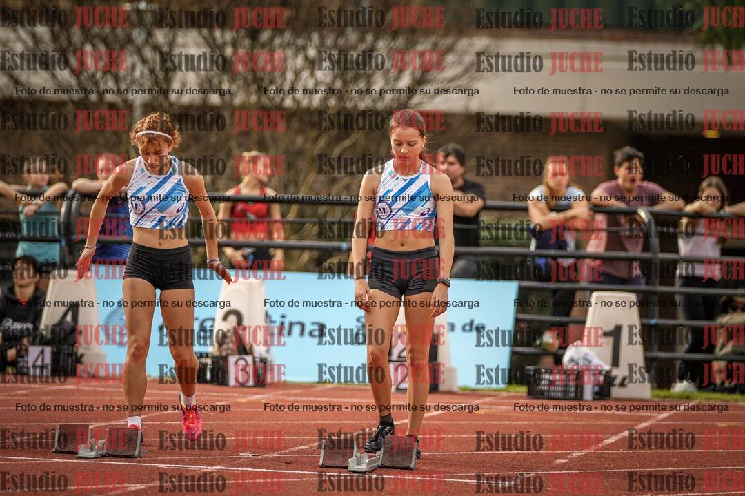 Fotos de los 100 m llanos de mujeres - FINAL