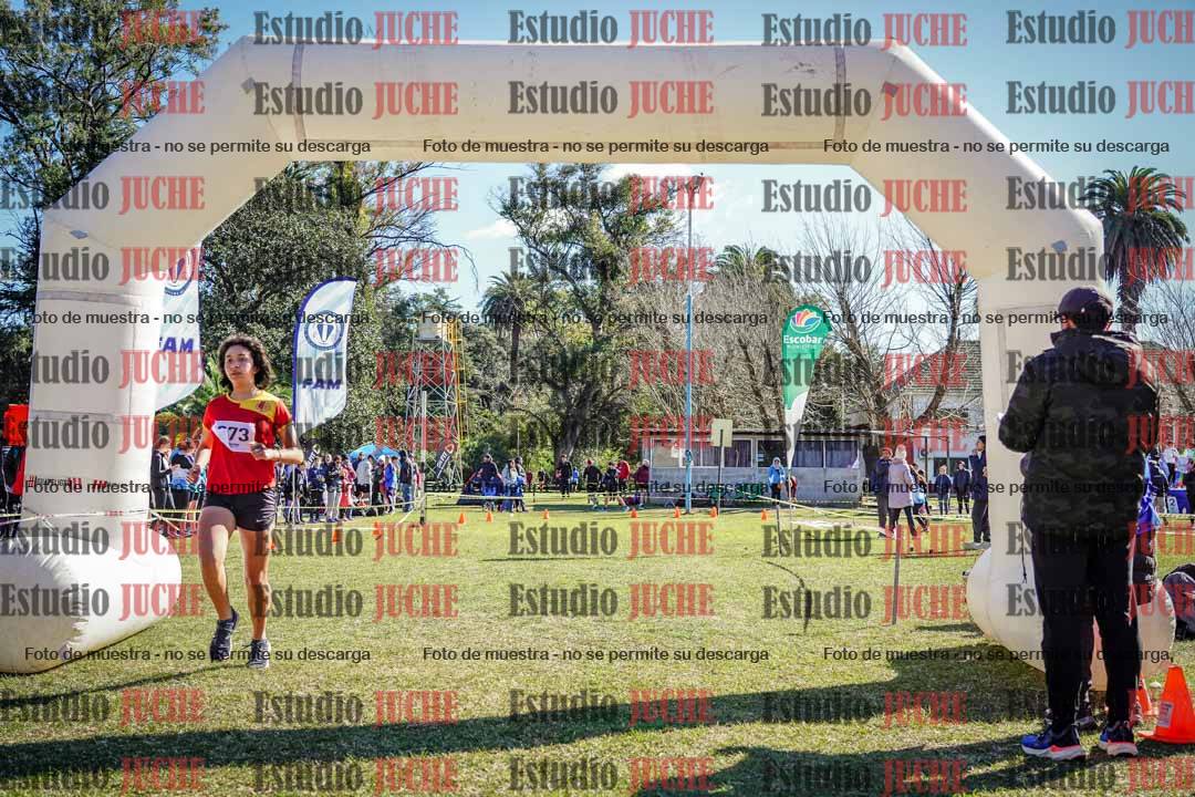 Fotos de la llegada del cross de 2000 m