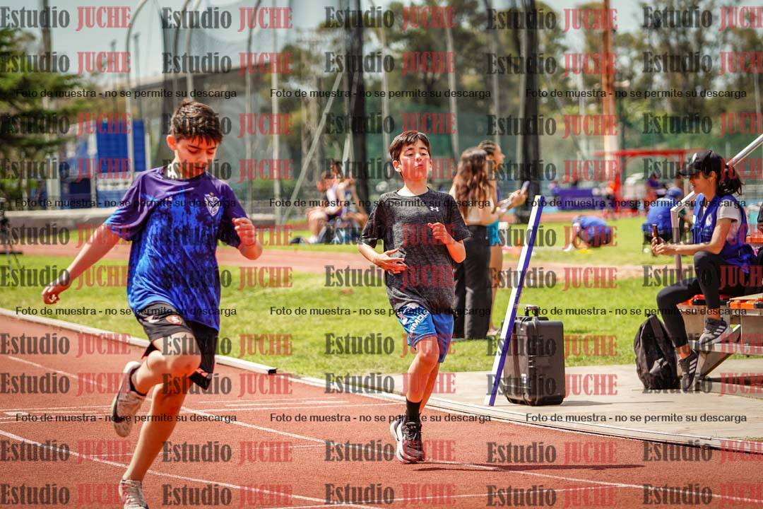Fotos de los 50 m llanos de varones