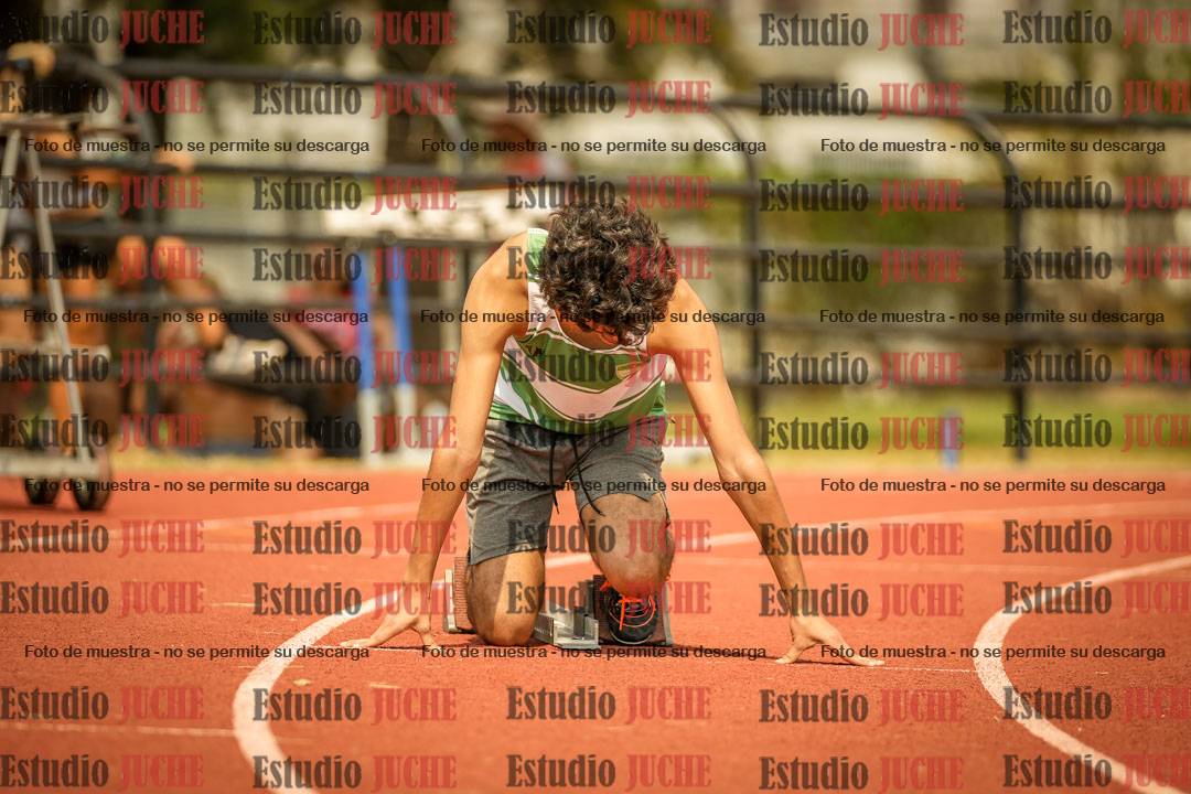 Fotos de los 200 m llanos de varones