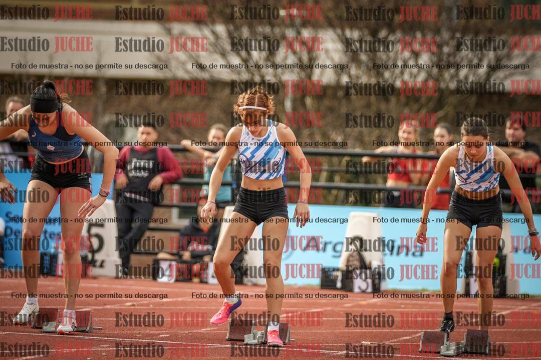 Fotos de los 100 m llanos de mujeres - FINAL