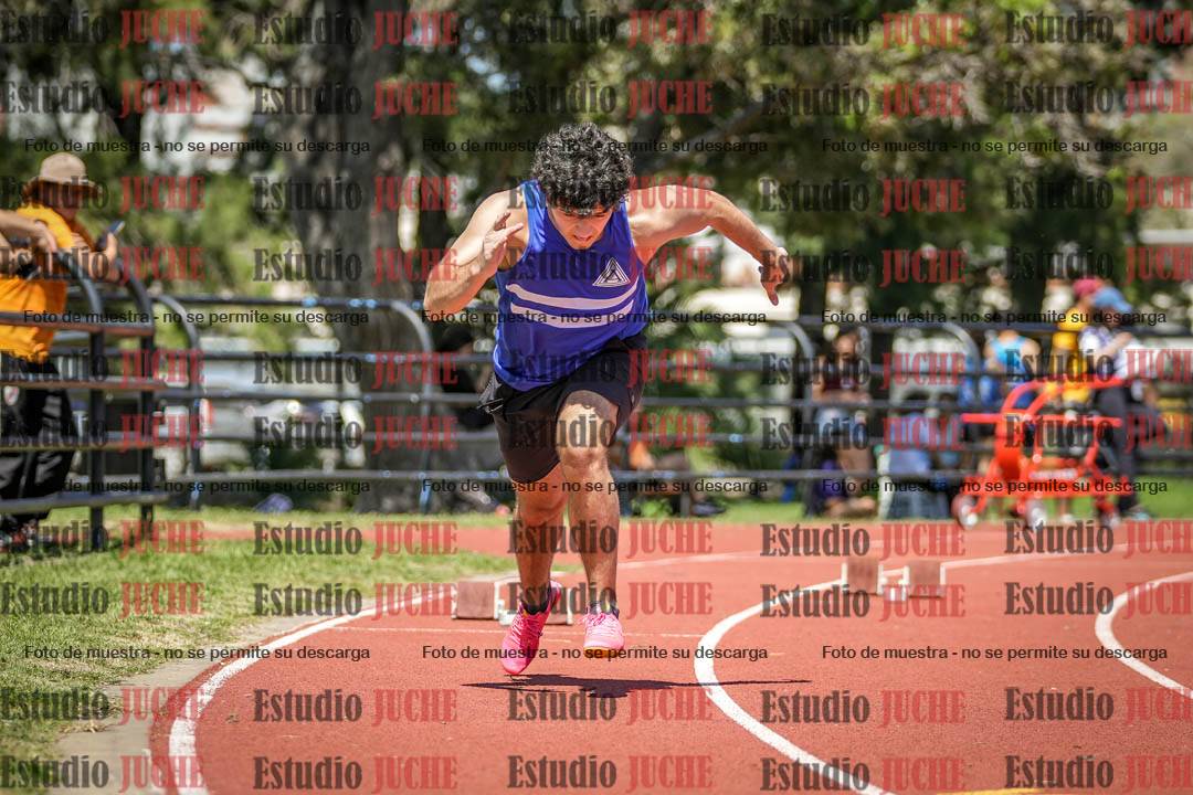 Fotos de los 200 m llanos de varones