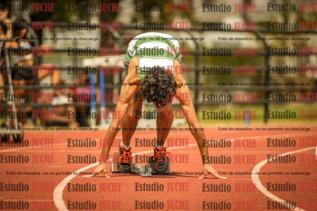 Fotos de los 200 m llanos de varones